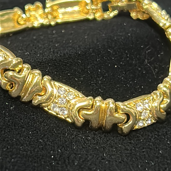 #14 Vintage Joan Rivers Bracelet w Round Cubic Zirconia, 7", Signed Never Worn - Picture 7 of 10